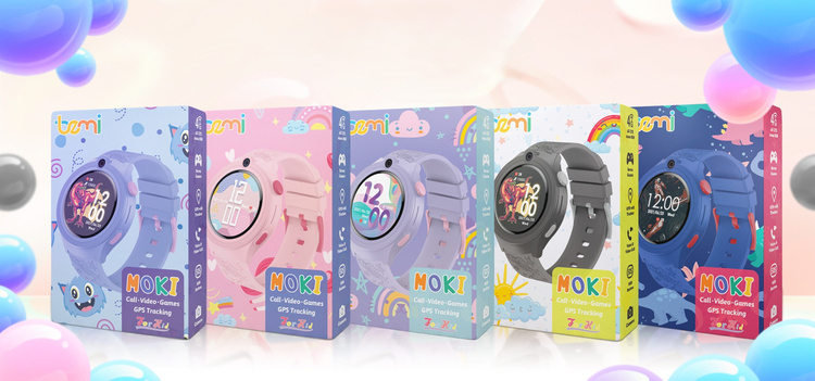 Smartwatch Dla Dzieci Bemi Moki Fioletowy /OUTLET