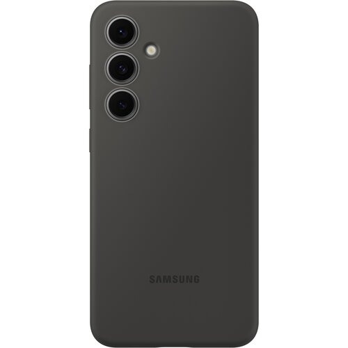 Etui Samsung Silicone Case Black do S24 FE Czarny EF-PS721CBEGWW