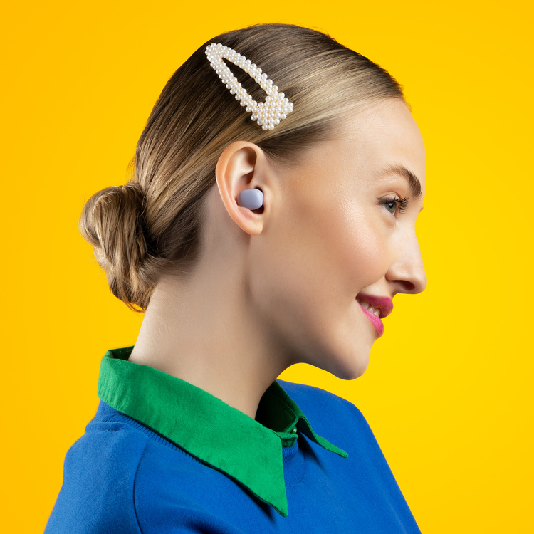 Niceboy Słuchawki Douszne HIVE Smarties Green Mint Zielone USB-C IPX4 BT