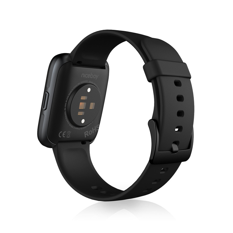 Niceboy Watch GTX GPS Wbudowany GPS Duży Ekran 1,78" AMOLED  IP67 Aplikacja