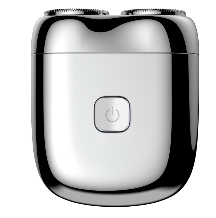 YOOSE Zestaw - Golarka Mini 2.0 + trymer do nosa + etui, srebrny