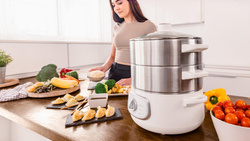 Cecotec Vapovita SteelPot White Parowar
