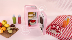 Cecotec Bolero MiniCooling 6L Bahamas Pink Lodówka turystyczna Różowy