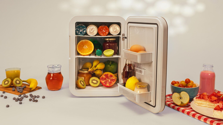 Cecotec Bolero MiniCooling 20L Bahamas Beige Lodówka turystyczna Beżowy