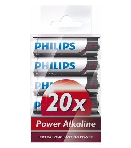Bateria alkaiczna AA Philips LR6P20T/10 20 sztuk