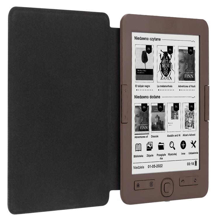 Czytnik do e-booków BEMI Cognita+ Brązowy 4GB 6 Cali 1800mAh E-INK Carta /OUTLET