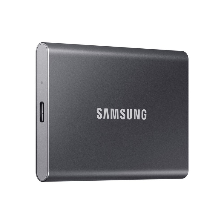SAMSUNG T7 Dysk zewnetrzny SSD 500GB Szary USB 3.2 (MU−PC500T/WW)