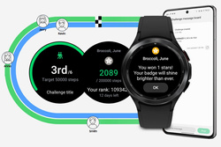 Smartwatch Galaxy Watch 4 Classic 46mm Czarny NFC GPS EKG AMOLED OUTLET