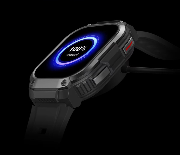 Zeblaze Smartwatch Thor SQ Abyss Black Czarny GPS LTE /OUTLET