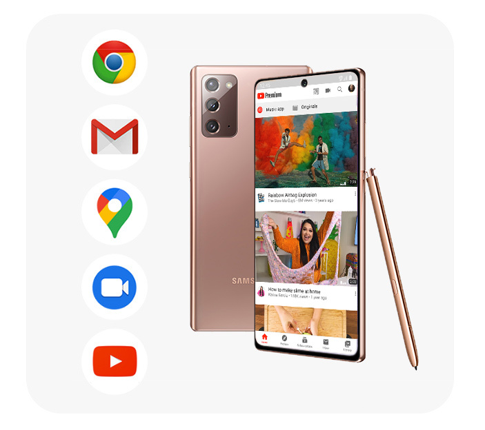 Smartfon Samsung Note 20 S-Pen 256GB Bronze Miedziany Super AMOLED OUTLET