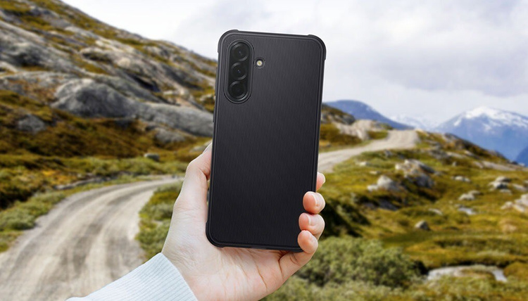 Etui Samsung Rugged Case Black do Galaxy A36 5G Czarny EF-RA366CBEGWW