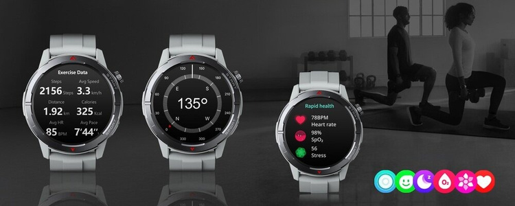 Zeblaze Smartwatch Zeblaze Stratos 3 Ultra Biały