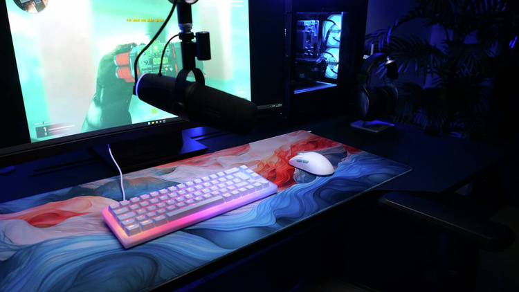 MYSZ CHERRY MC 4900 SREBRNA