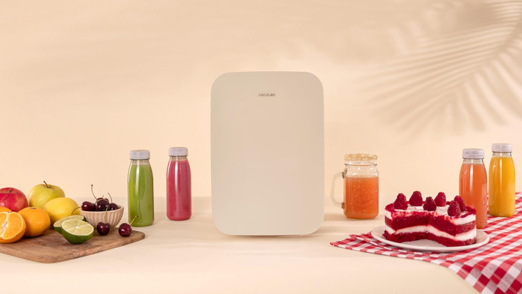 Cecotec Bolero MiniCooling 6L Bahamas Beige Lodówka turystyczna Beżowy