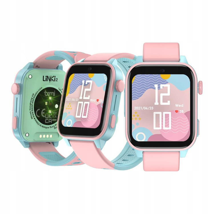 Smartwatch Dla Dzieci Bemi Linki 2 Różowy /OUTLET