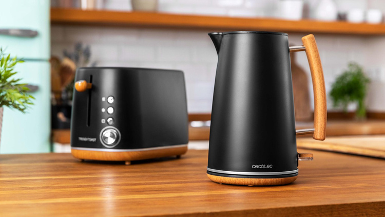 Cecotec Thermosense 400 Black Woody Czajnik elektryczny (1479) /OUTLET