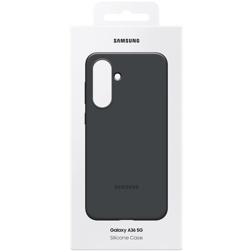 Etui Samsung Silicone Case Galaxy A36 5G Black Czarny EF-PA366CBEGWW