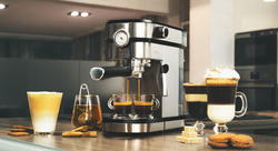 Ekspres do kawy kolbowy ciśnieniowy Cecotec Cafelizzia 790 Steel Pro Srebrny /OUTLET