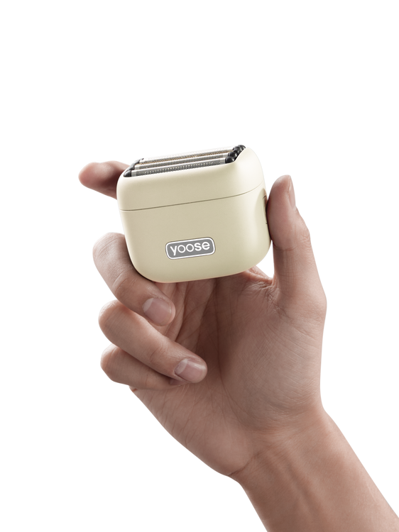 Yoose Mini 5 golarka, maszynka elektryczna męska, IPX7, USB-C, podróżna, biała