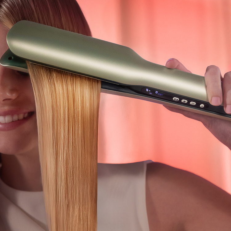 Cecotec Prostownica do włosów Air Lisse Champagne  