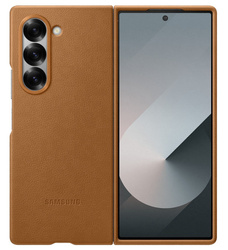 Etui Samsung Eco-Leather Case Brown do Galaxy Fold 6 Brązowy EF-VF956PAEGWW
