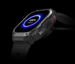 Zeblaze Smartwatch Thor SQ Abyss Black Czarny GPS LTE /OUTLET