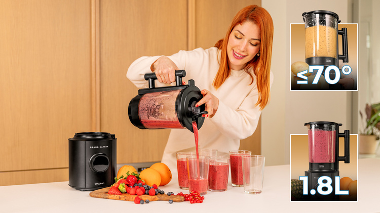 Cecotec Grand Katana 2700MAX Total Destroy Screen B Blender kielichowy