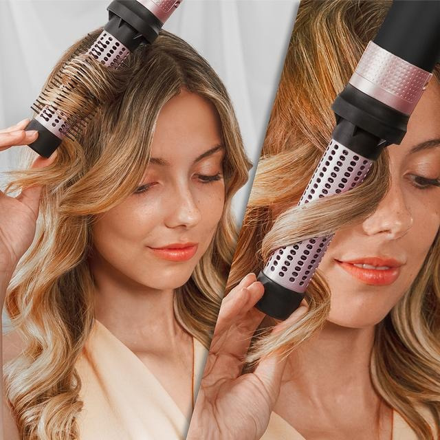 Cecotec CeramicCare 14in1 AirGlam Black Wielofunkcyjna lokówka do włosów Czarny