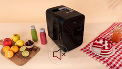 Cecotec Bolero MiniCooling 6L Bahamas Black Lodówka turystyczna Czarny