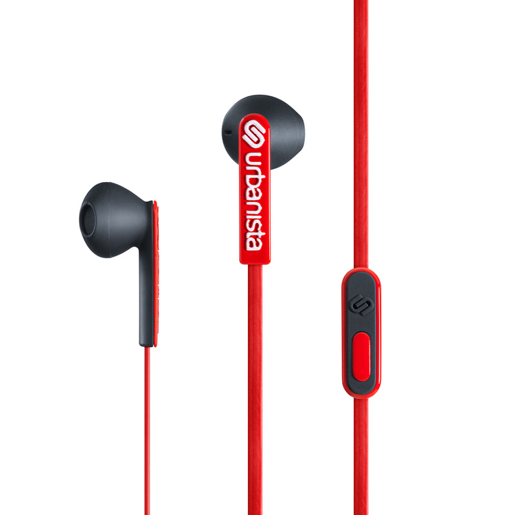 Urbanista - 3.5mm Słuchawki Przewodowe Douszne - San Francisco Red Snapper