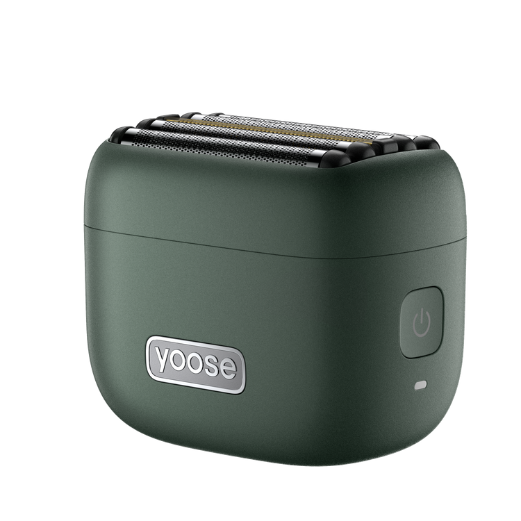 Yoose Mini 5 golarka, maszynka elektryczna męska, IPX7, USB-C, podróżna, zielona