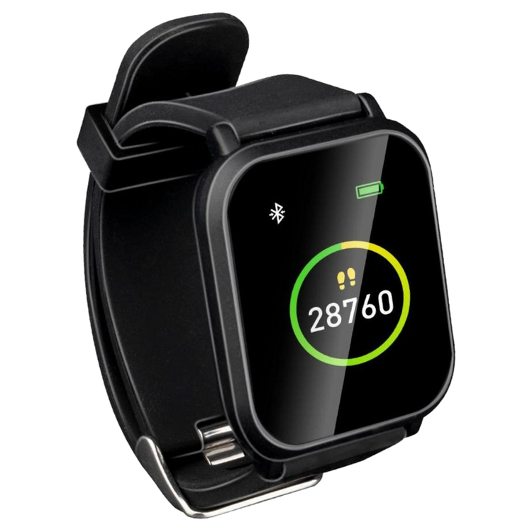 Umbro Smartwach E7367 Prostokątny Smartwatch - Opaska Czarny Umbro