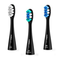 Niceboy ION Sonic Szczoteczka Soniczna 43000 drgań 6 końcówki Biała + Czarna 