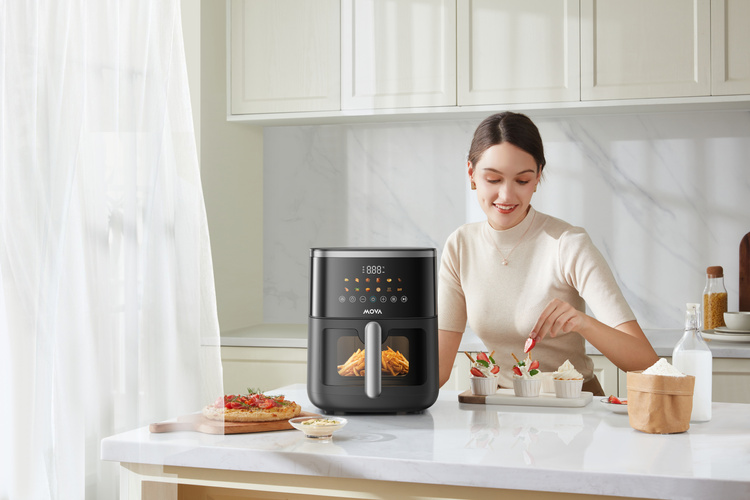 MOVA FD10 Pro Max Airfryer Frytkownica Beztłuszczowa z AI Wi-Fi Aplikacja