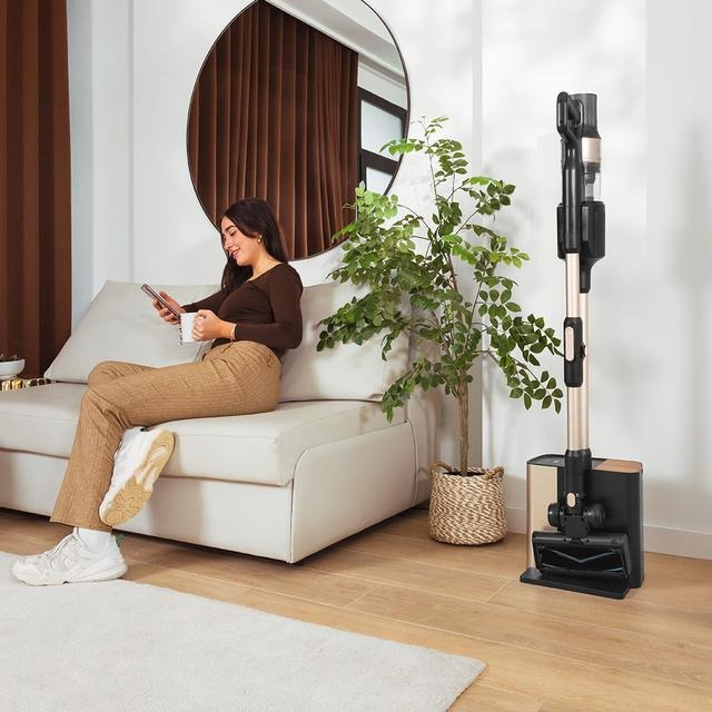 Cecotec Conga Rockstar 5500 Hurricane Station Flex Odkurzacz pionowy ze stacją czyszczącą