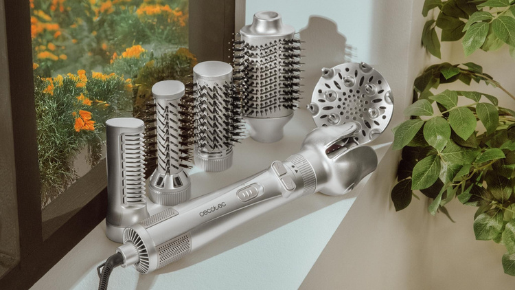 Cecotec CeramicCare 6in1 Gyro Szczotka do włosów elektryczna
