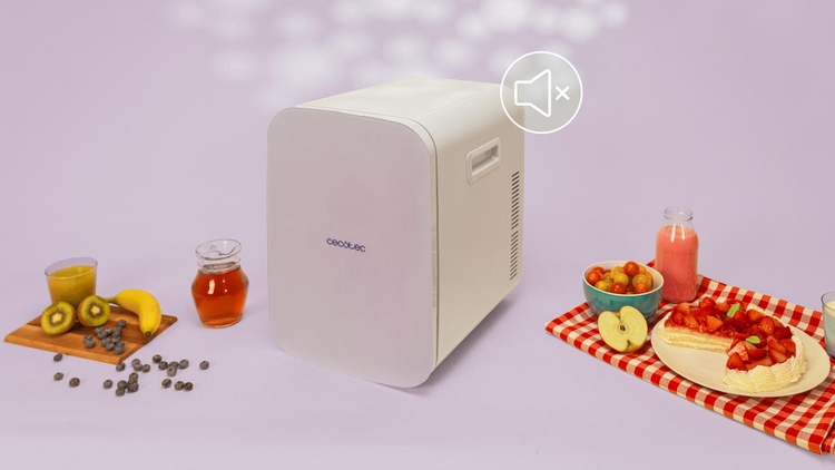 Cecotec Bolero MiniCooling 20L Bahamas Pink Lodówka turystyczna Różowy