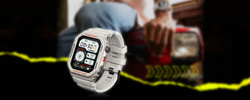 Zeblaze Smartwatch Ares GPS Moon White wsparcie asystenta głosowego dla Alexa