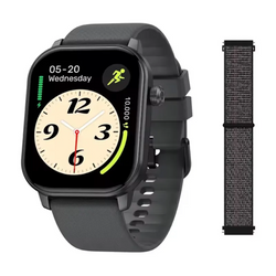 Zeblaze Smartwatch GTS 3 GPS Szary Czarny BDS Pomiar Saturacji Tętna Pulsu