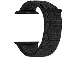 Pasek Topp do smartwatcha Apple Watch 42/44 mm Nylonowy Czarny