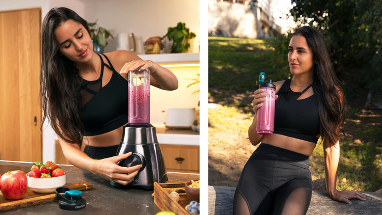 Cecotec Power Black Titanium 2500MAX Go Blender kielichowy