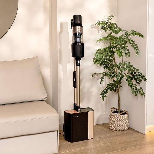 Cecotec Conga Rockstar 5500 Hurricane Station Pet Flex Odkurzacz pionowy ze stacją czyszczącą
