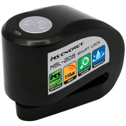 Inteligentna Blokada Antykradzieżowa na hamulec Hulajnogi Roweru MS Energy Locker MSL-20S Smart z Aplikacją