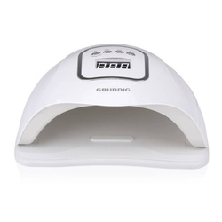 Lampa Do Paznokci UV LED Hybryda Żel 45 Diod Timer Grundig Biały