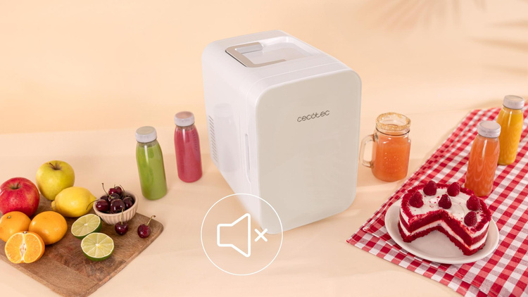 Cecotec Bolero MiniCooling 10L Bahamas Beige Lodówka turystyczna Beżowy