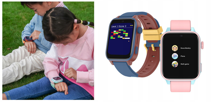 Smartwatch Dla Dzieci Bemi Linki 2 Różowy /OUTLET