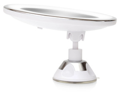 Lusterko kosmetyczne RIO-MMSU LED Powiększające z Przyssawkami Rio Beauty /OUTLET