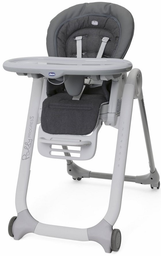POLLY PROGRES5 5w1 Chicco 0m+ Krzesełko do karmienia - GREY MELANGE pol_pl_POLLY-PROGRES5-5w1-Chicco-0m-Krzeselko-do-karmienia-GREY-MELANGE-16826_1