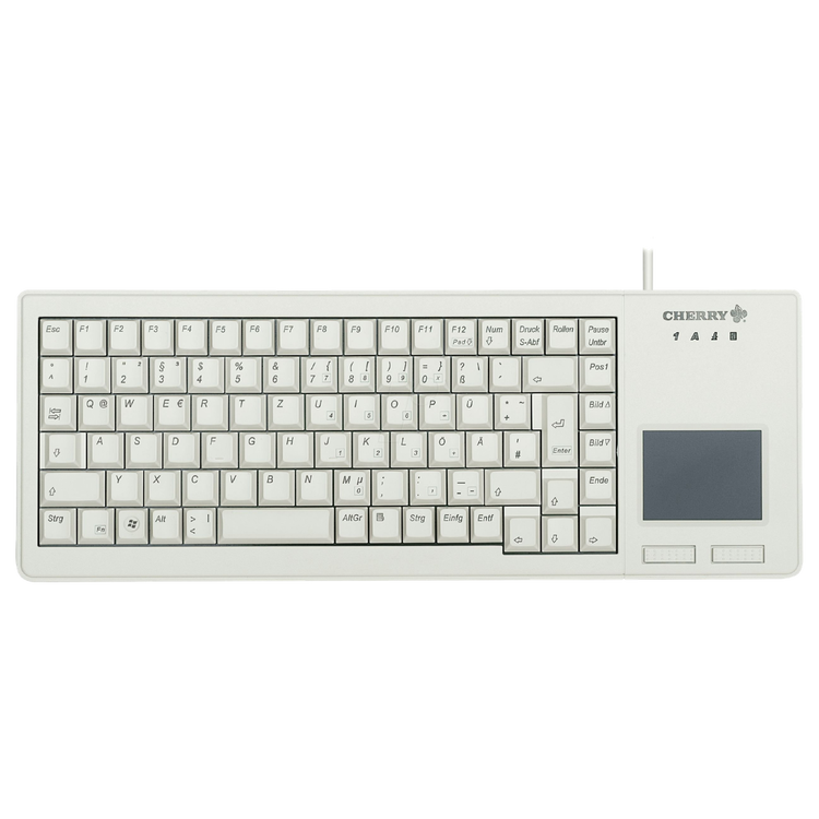 KLAWIATURA CHERRY G84-5500 XS TOUCHPAD KEYBOARD SZARA