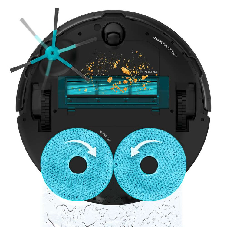 Cecotec Conga 13090 Spin Revolution Home&wash M Robot sprzątający